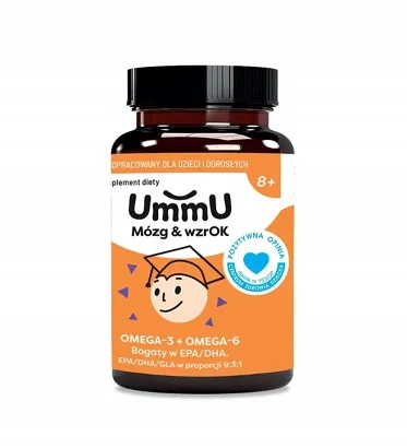 UmmU Mózg & wzrOK 8+, 240 kaps.
